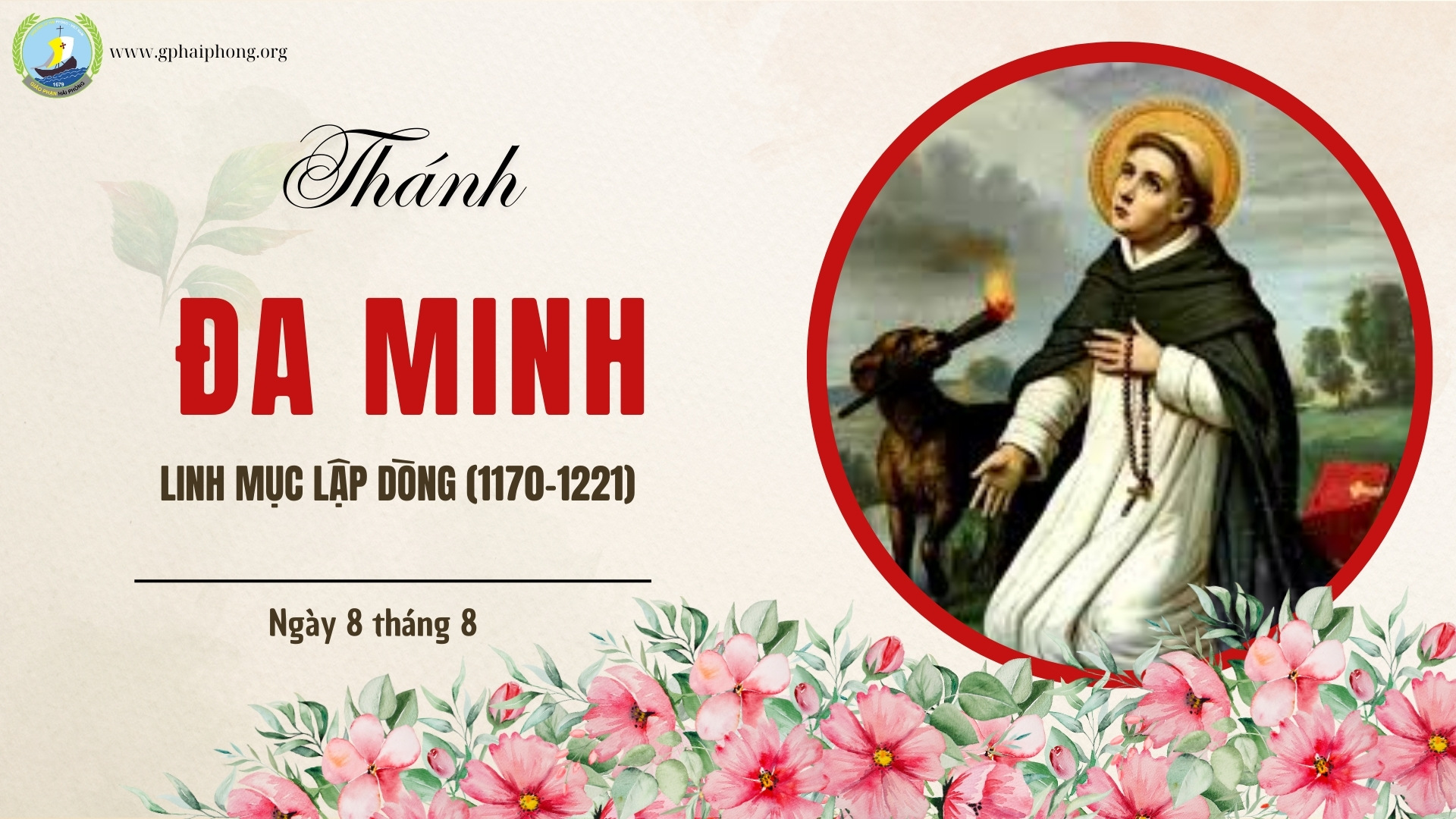 Thánh Ða Minh, Linh Mục Lập Dòng (1170-1221)